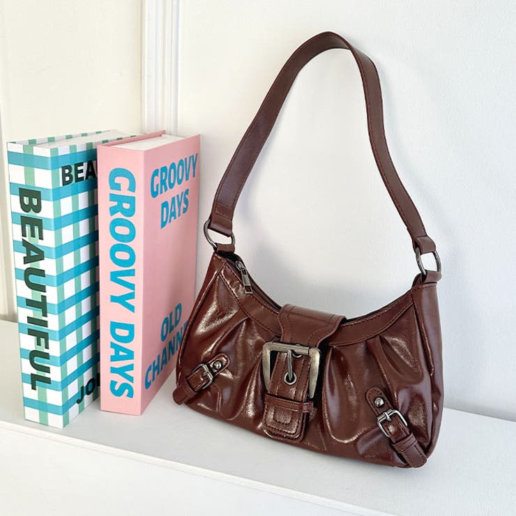 タックデザインPUホーボーバッグ | Outfitter lab | 詳細画像23 