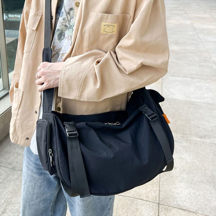 ダブルポケットナイロンメッセンジャーバッグ | Outfitter lab | 詳細画像13 