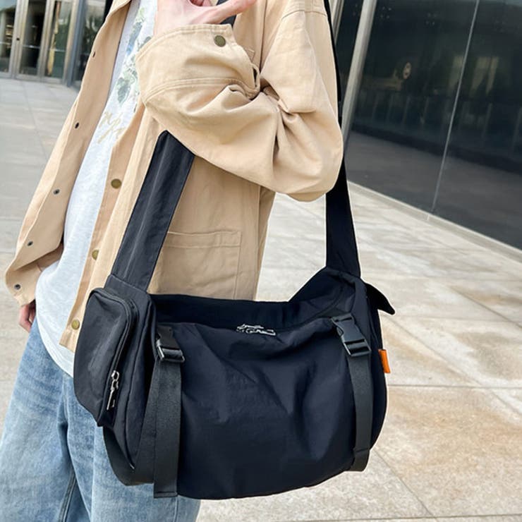 ダブルポケットナイロンメッセンジャーバッグ | Outfitter lab | 詳細画像15 