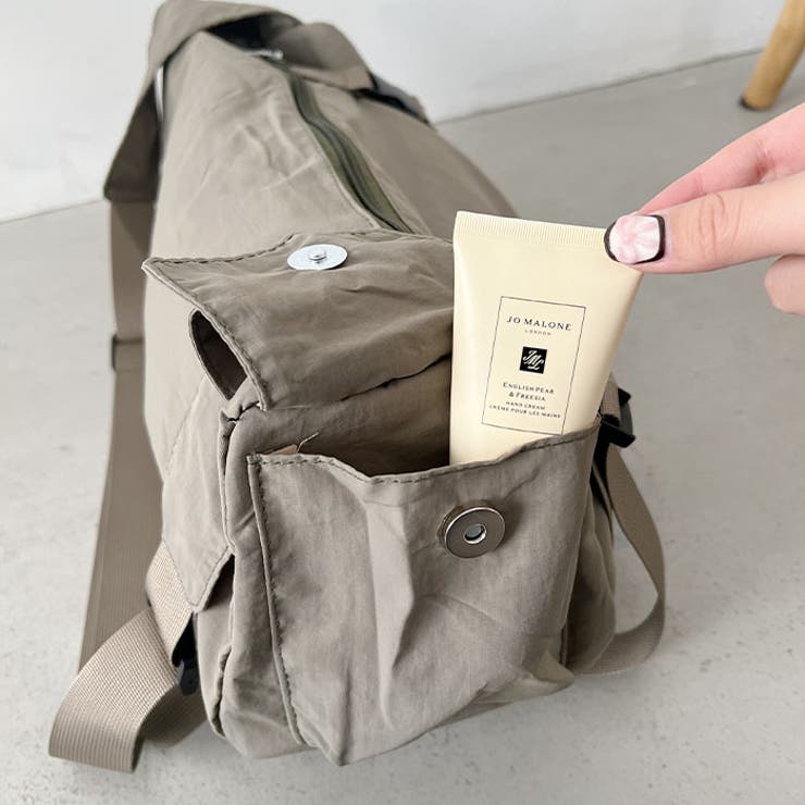 ダブルポケットナイロンメッセンジャーバッグ | Outfitter lab | 詳細画像22 