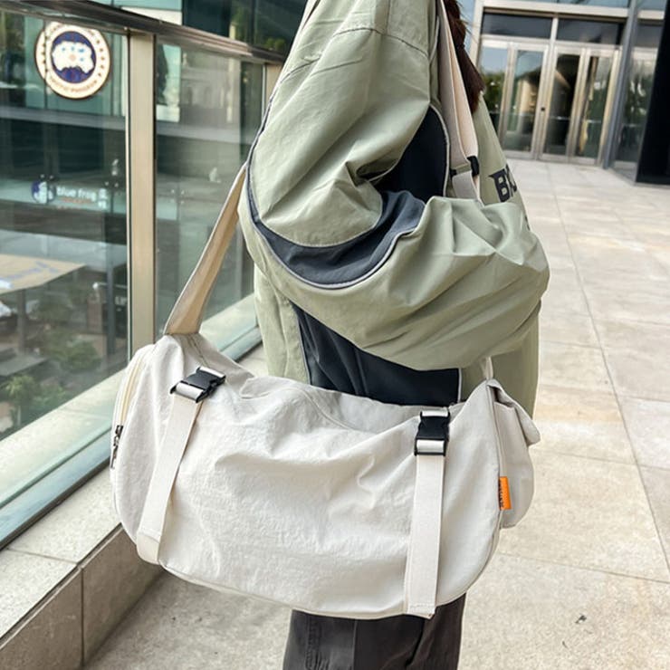 ダブルポケットナイロンメッセンジャーバッグ | Outfitter lab | 詳細画像7 