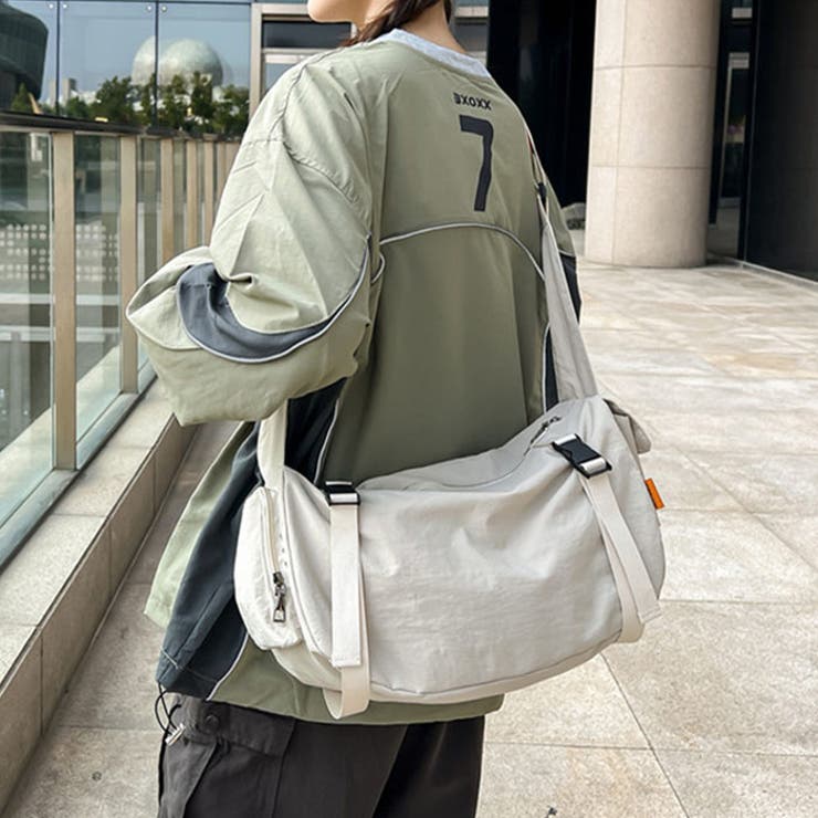 ダブルポケットナイロンメッセンジャーバッグ | Outfitter lab | 詳細画像8 