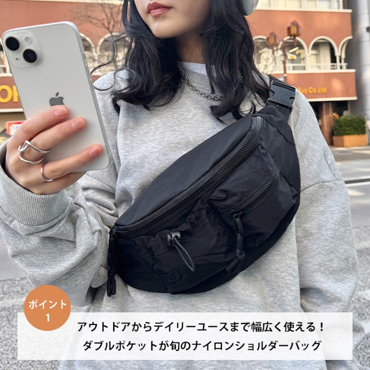 PRADA/プラダ】ナイロン ミニウエストバッグ/ボディバッグ
