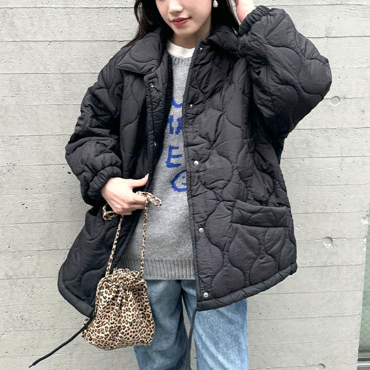 裏ボアキルティングジャケット | Outfitter lab | 詳細画像11 