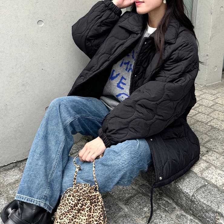 裏ボアキルティングジャケット | Outfitter lab | 詳細画像13 