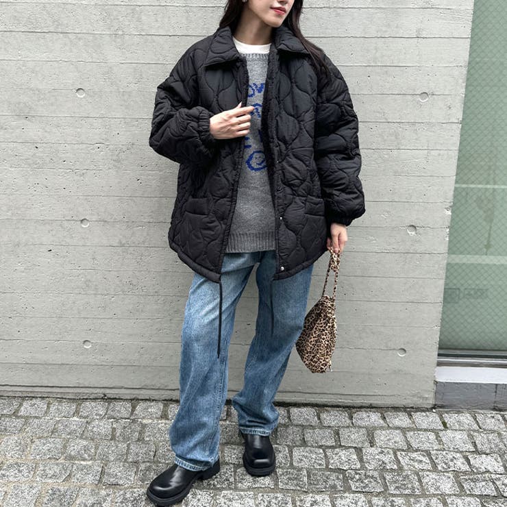 裏ボアキルティングジャケット | Outfitter lab | 詳細画像14 