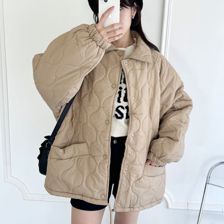 裏ボアキルティングジャケット | Outfitter lab | 詳細画像16 