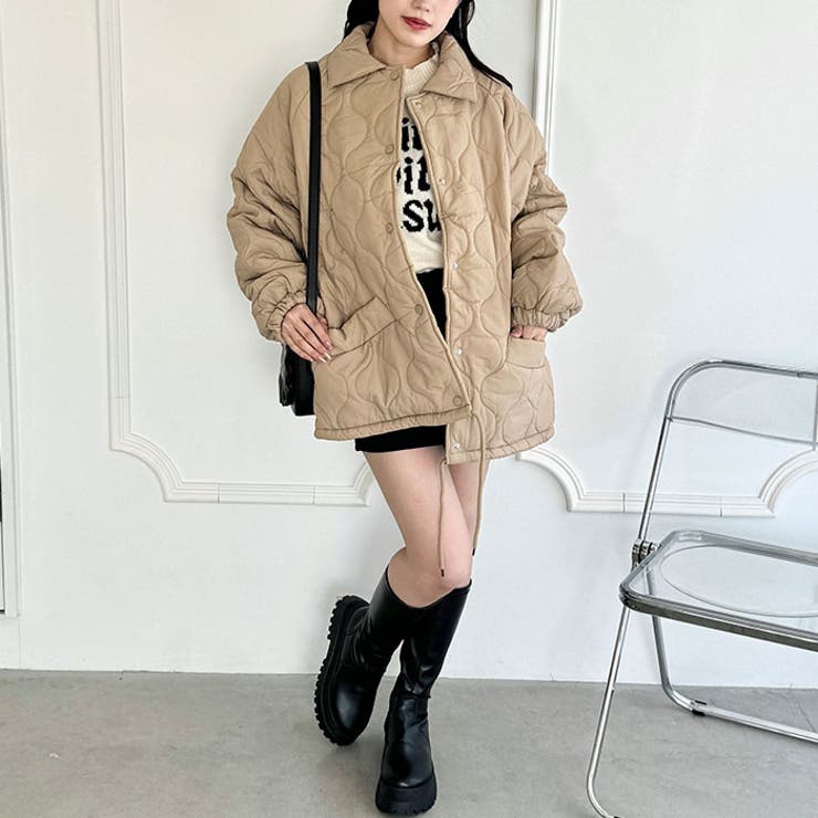 裏ボアキルティングジャケット | Outfitter lab | 詳細画像19 