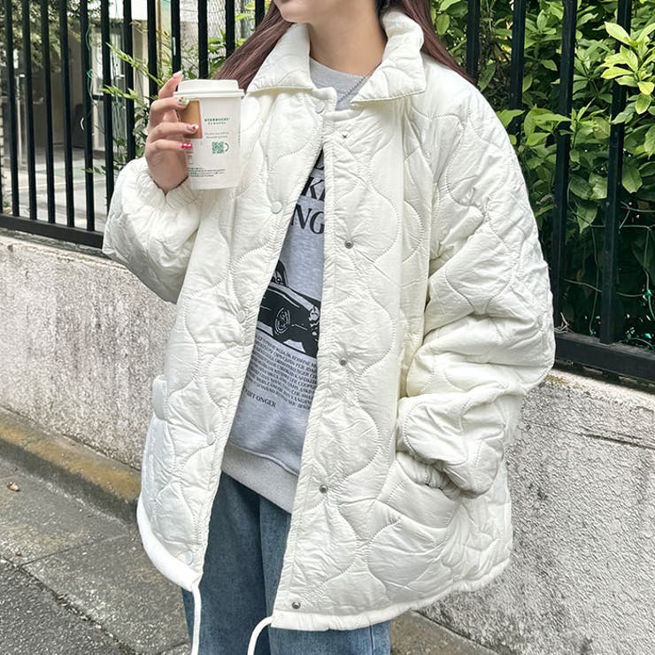 【美品】77circa リメイク ウエストゴム キルティング ジャケット 美品 77circa リメイクキルティングジャケット