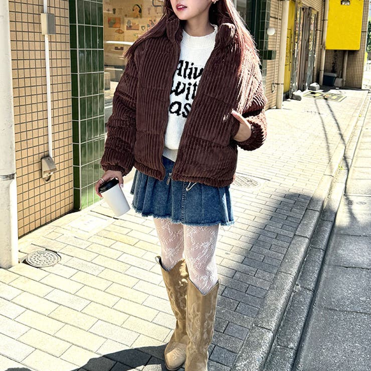 コーデュロイダウンジャケット | Outfitter lab | 詳細画像24 