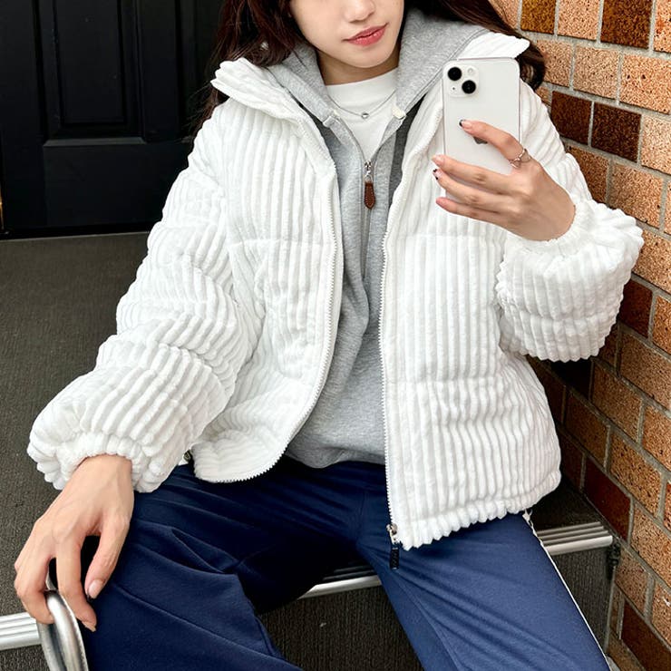 コーデュロイダウンジャケット | Outfitter lab | 詳細画像8 