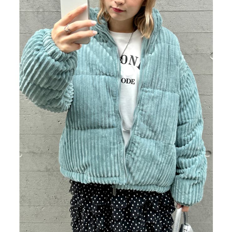 ライトブルー | コーデュロイダウンジャケット | Outfitter lab