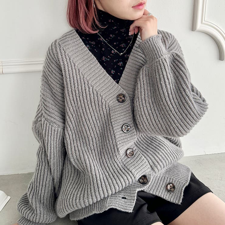 小花柄ハイネックトップス | Outfitter lab | 詳細画像7 