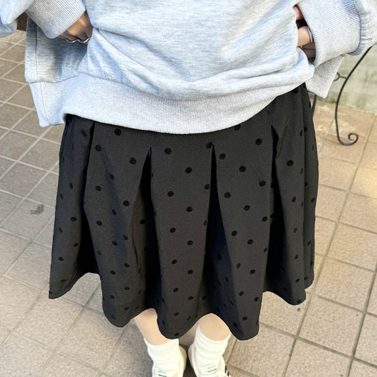 ドットプリーツミディスカート | Outfitter lab | 詳細画像7 