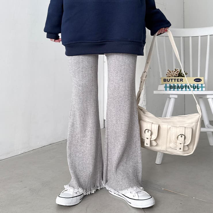 裾レースリブパンツ | Outfitter lab | 詳細画像15 