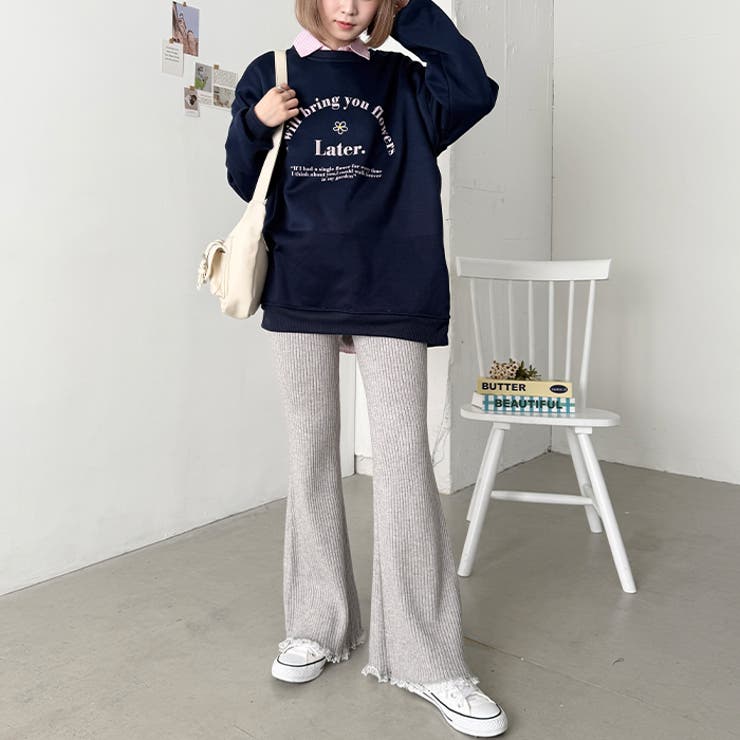 裾レースリブパンツ | Outfitter lab | 詳細画像19 