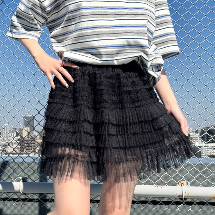 新品♡ミストレアス♡Velvet Tiered Mini Culotte AZONE INTERNATIONAL::えっくす☆きゅーと