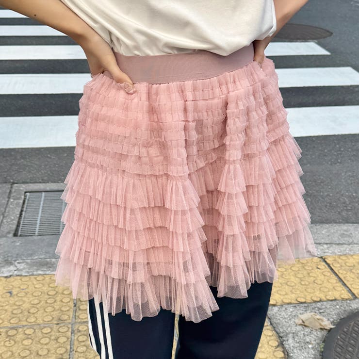 チュールティアードミニスカパン | Outfitter lab | 詳細画像20 