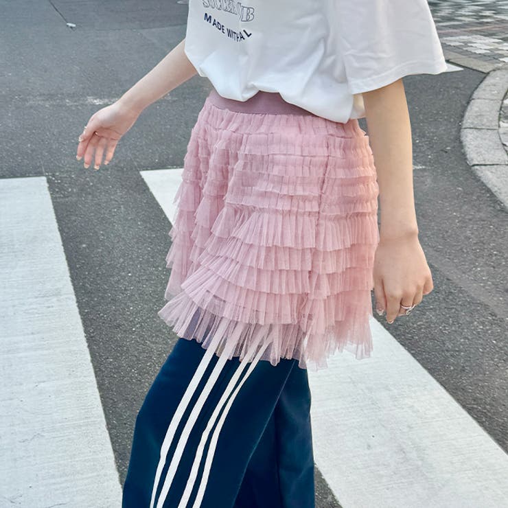 チュールティアードミニスカパン | Outfitter lab | 詳細画像23 