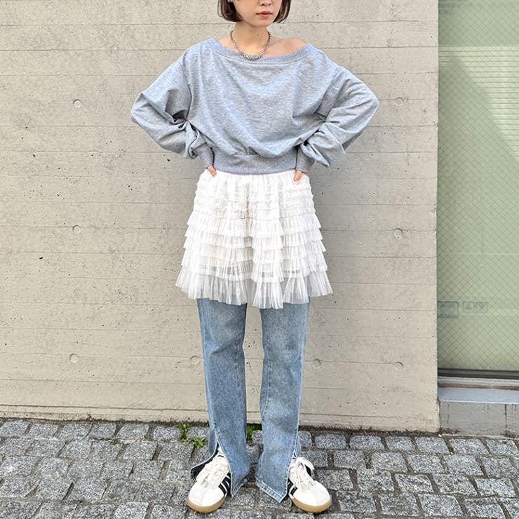 チュールティアードミニスカパン | Outfitter lab | 詳細画像9 
