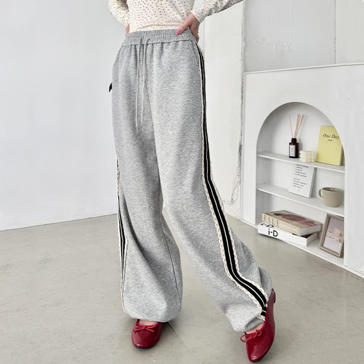 プチレースサイドラインパンツ | Outfitter lab | 詳細画像16 