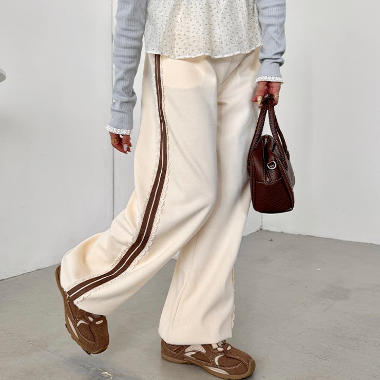 プチレースサイドラインパンツ | Outfitter lab | 詳細画像22 