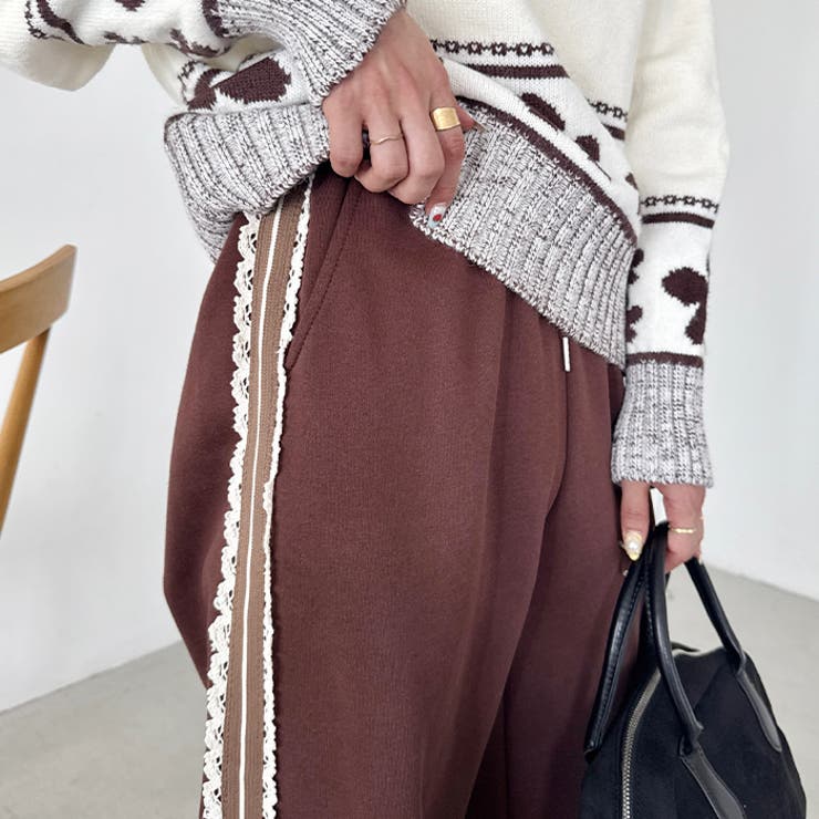 プチレースサイドラインパンツ | Outfitter lab | 詳細画像28 