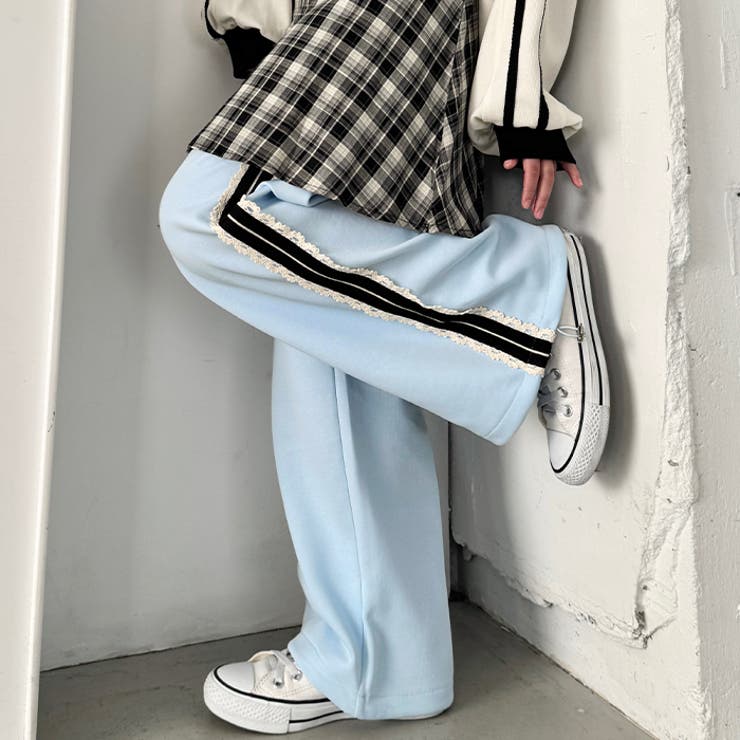 プチレースサイドラインパンツ | Outfitter lab | 詳細画像31 