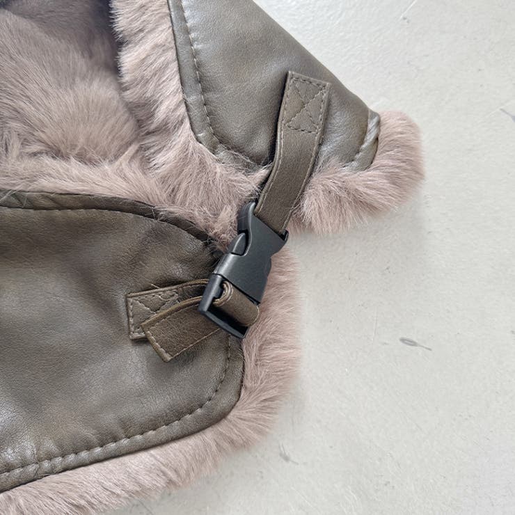 フェイクファーPUフライトキャップ | Outfitter lab | 詳細画像21 