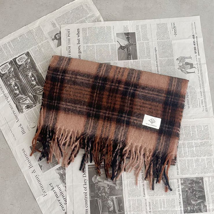 ボリュームチェックマフラー | Outfitter lab | 詳細画像16 