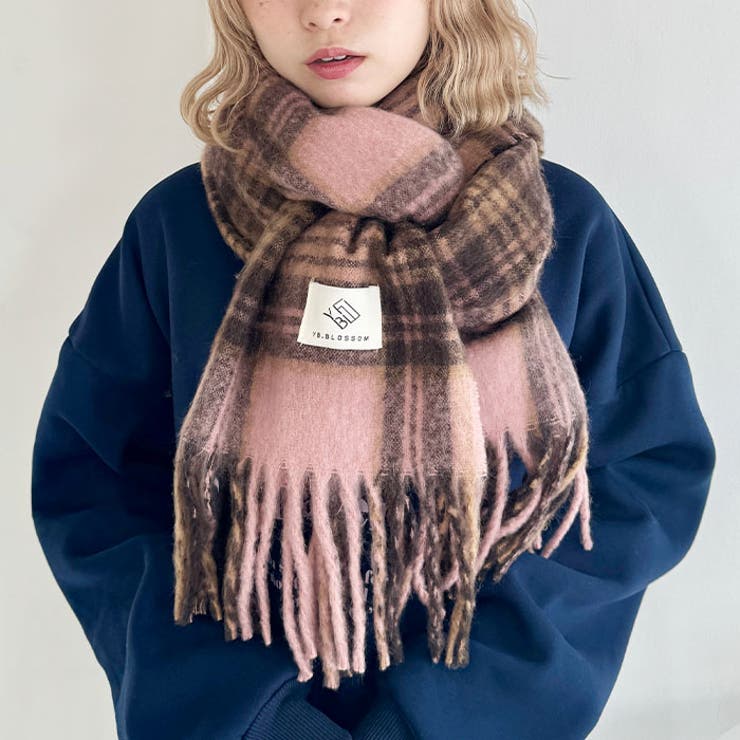 ボリュームチェックマフラー | Outfitter lab | 詳細画像17 