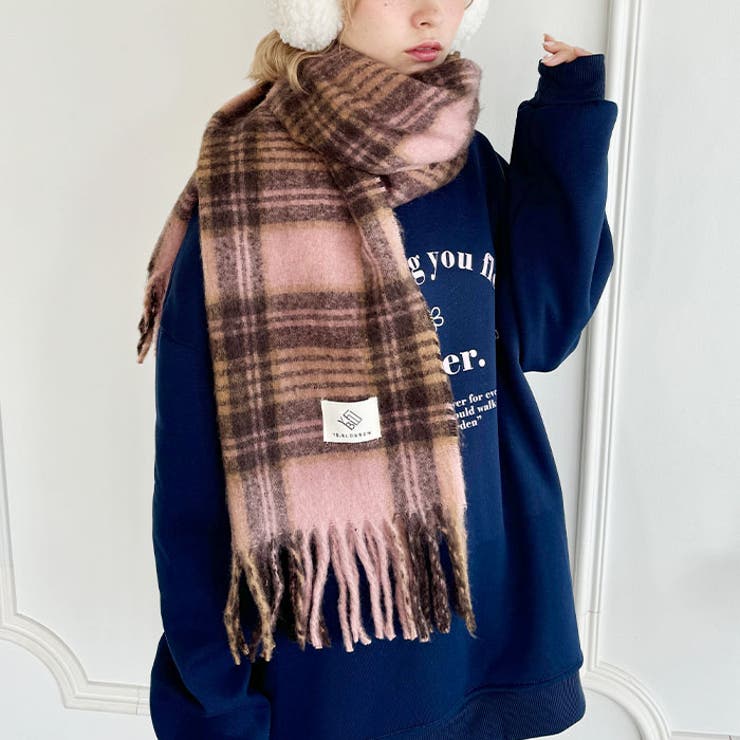 ボリュームチェックマフラー | Outfitter lab | 詳細画像21 