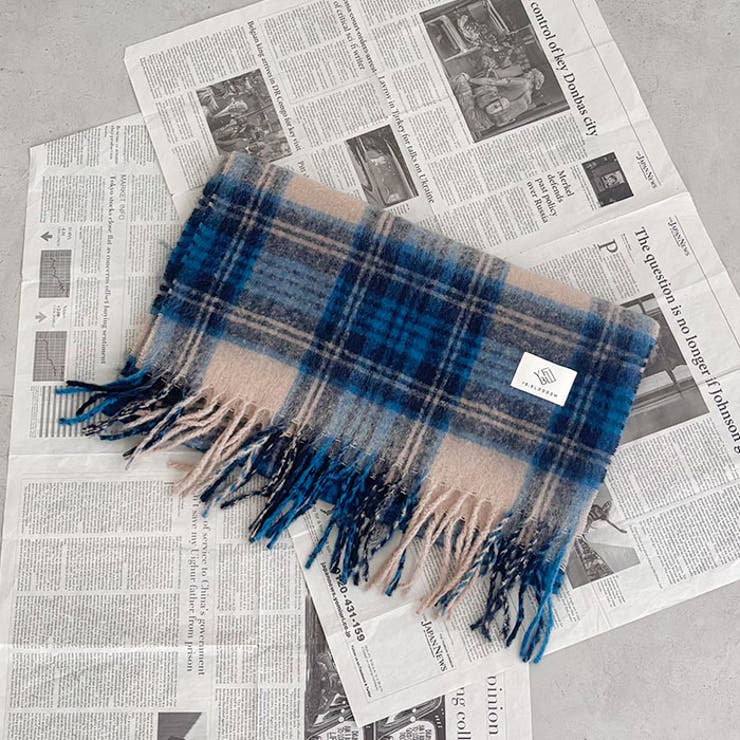 ボリュームチェックマフラー | Outfitter lab | 詳細画像34 