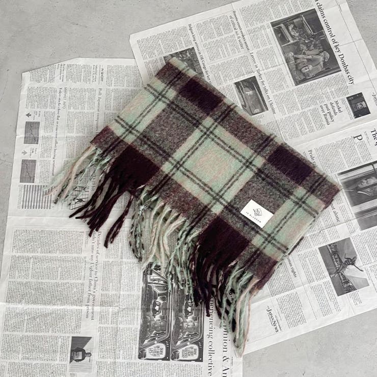 ボリュームチェックマフラー | Outfitter lab | 詳細画像40 