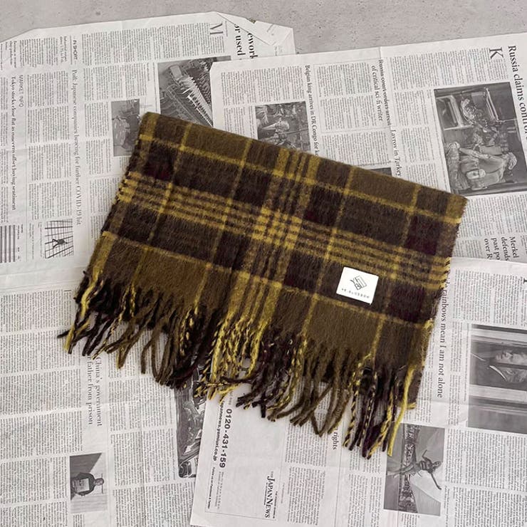 ボリュームチェックマフラー | Outfitter lab | 詳細画像46 