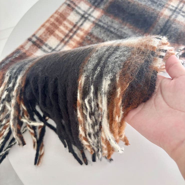 ボリュームチェックマフラー | Outfitter lab | 詳細画像52 