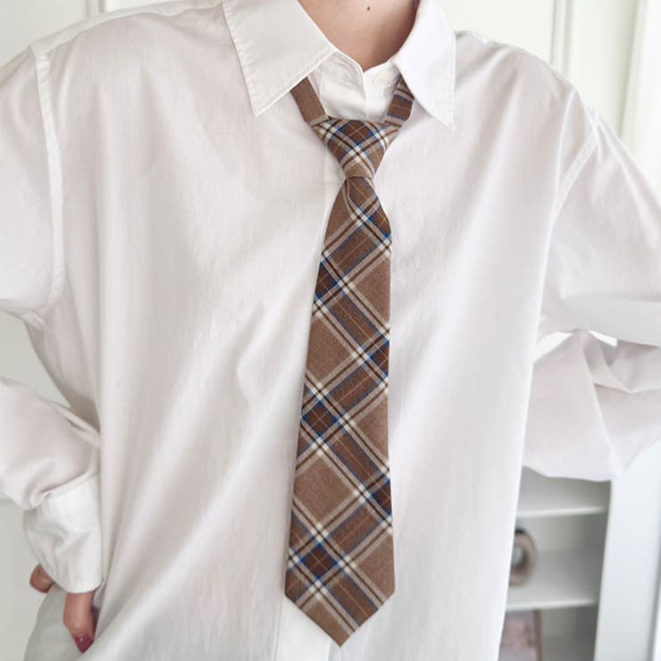 チェック柄ネクタイ | Outfitter lab | 詳細画像11 