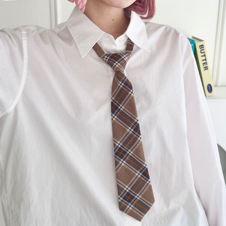 チェック柄ネクタイ | Outfitter lab | 詳細画像12 