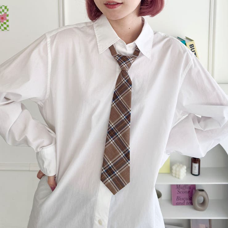 チェック柄ネクタイ | Outfitter lab | 詳細画像15 