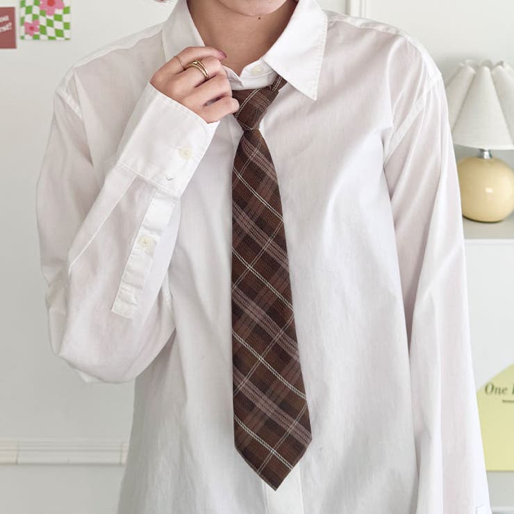 チェック柄ネクタイ | Outfitter lab | 詳細画像21 