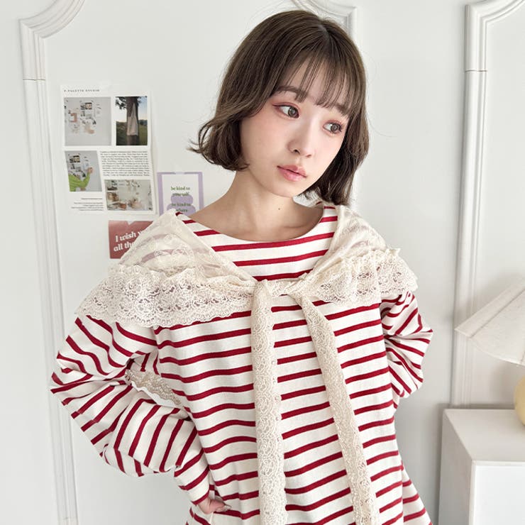 レイヤードヴィンテージレース巻きスカート | Outfitter lab | 詳細画像15 