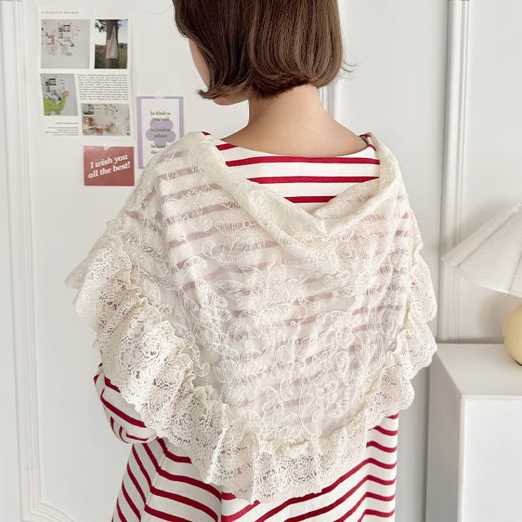 レイヤードヴィンテージレース巻きスカート | Outfitter lab | 詳細画像17 