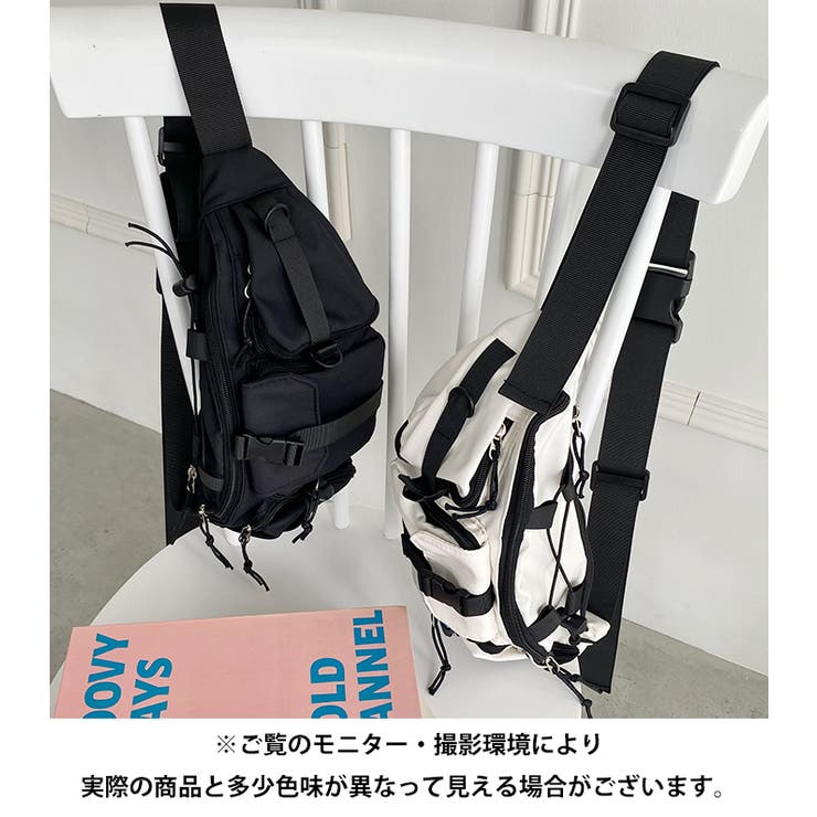 トリプルポケットナイロンボディバッグ | Outfitter lab | 詳細画像29 