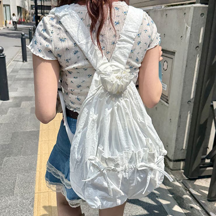 ダブルポケットリボンナップサック | Outfitter lab | 詳細画像11 
