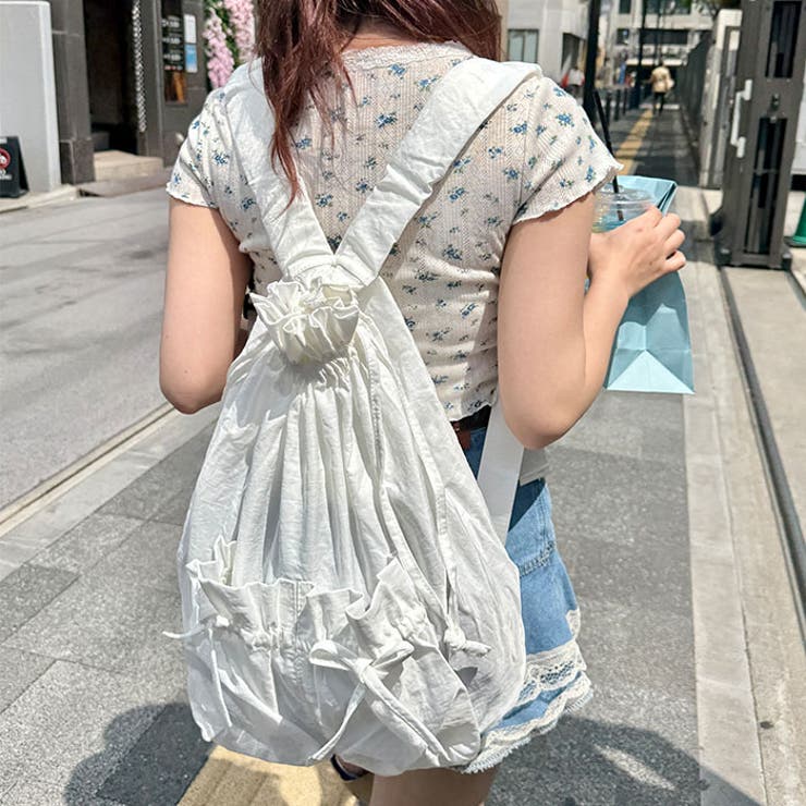 ダブルポケットリボンナップサック | Outfitter lab | 詳細画像13 