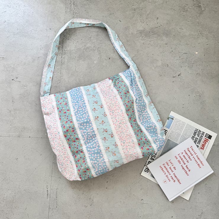 フラワーパターントートバッグ | Outfitter lab | 詳細画像10 