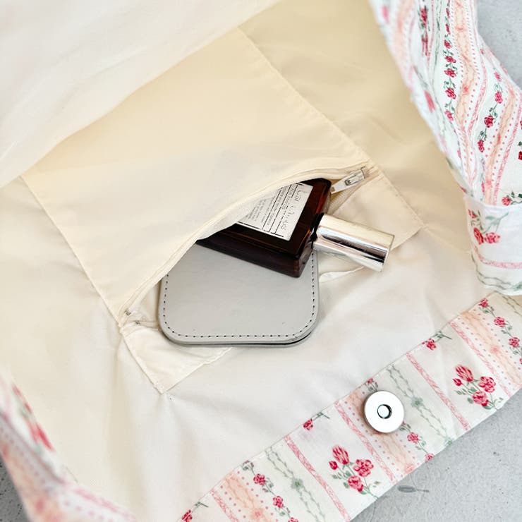 フラワーパターントートバッグ | Outfitter lab | 詳細画像18 