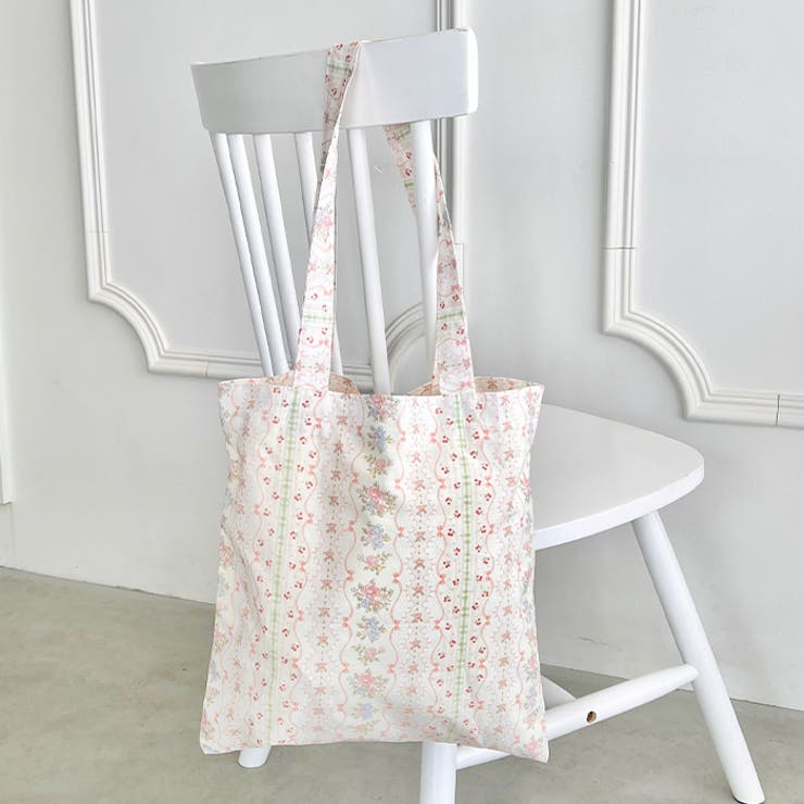 フラワープリントトートバッグ | Outfitter lab | 詳細画像16 