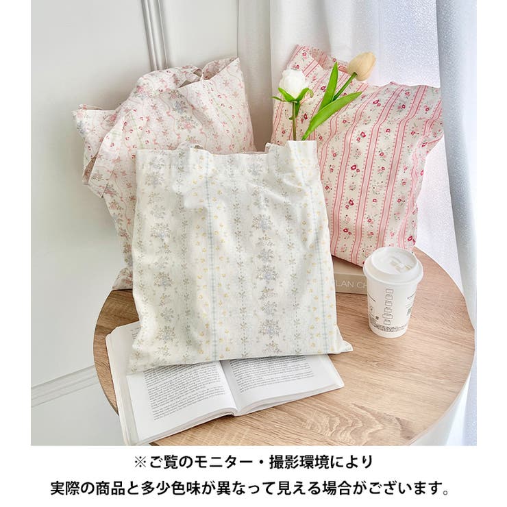 フラワープリントトートバッグ | Outfitter lab | 詳細画像27 