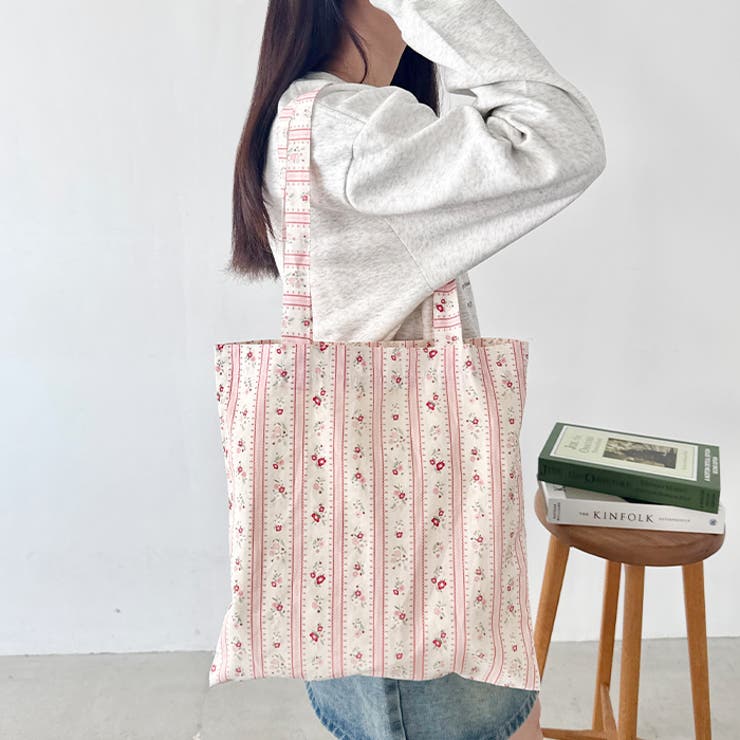 フラワープリントトートバッグ | Outfitter lab | 詳細画像6 